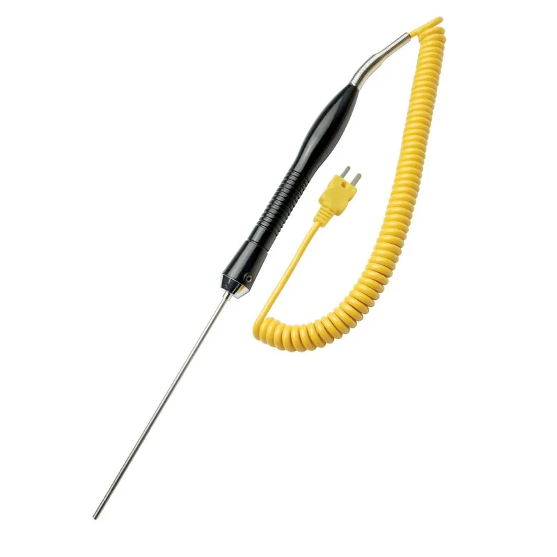 Extech 881605 General Purpose Type K Temperature Probe with Mini Connector, -40 to 1472°F (-40 to 800°C)