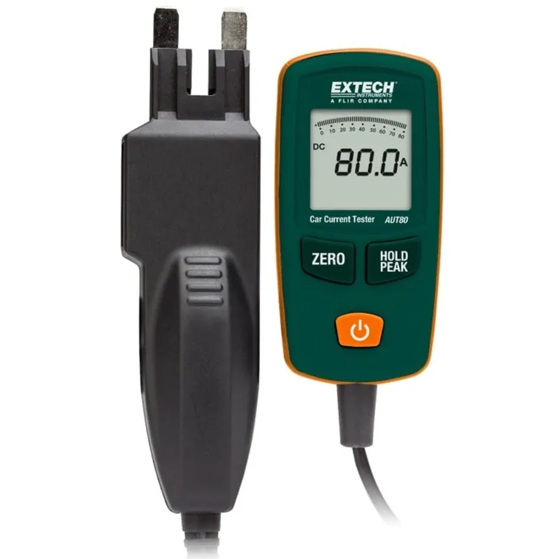 Extech AUT80 [AUT80] 80A Automotive Current Tester with Mini ATC & Max-Blade Connectors