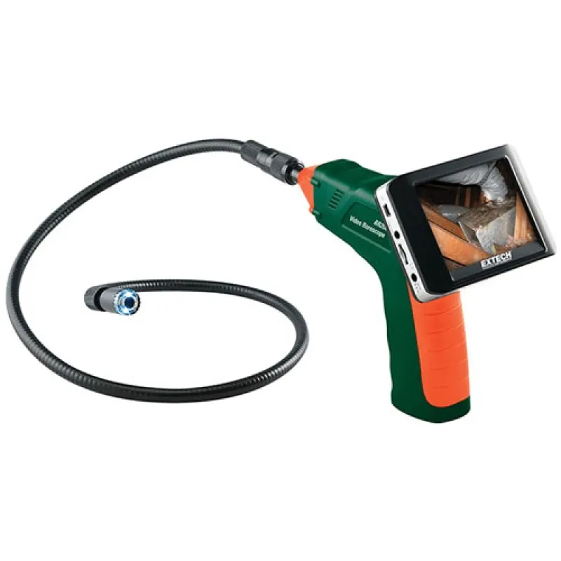 Extech BR-200 [BR200] 17mm Video Borescope / Wireless Inspection Camera w/ 1m Cable
