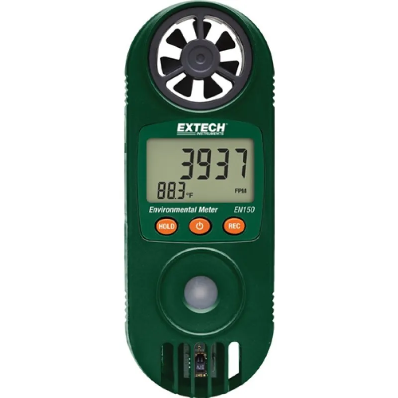 Extech EN150: 11-in-1 Environmental Meter with UV