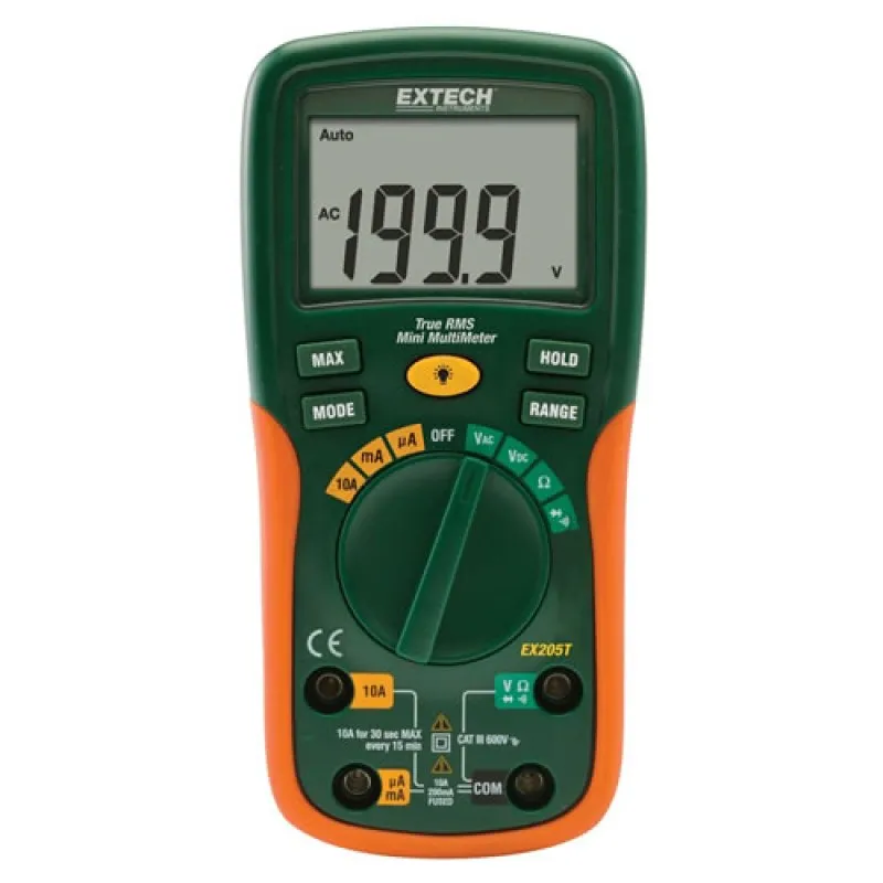 Extech EX205T [EX205T] TrueRMS Digital Multimeter