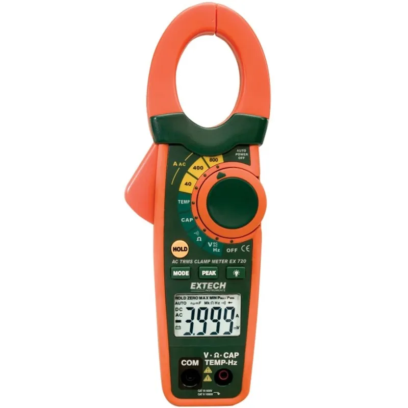 Extech EX-720 [EX720] 800A AC Clamp Meter *DISCONTINUED SEE EX820*