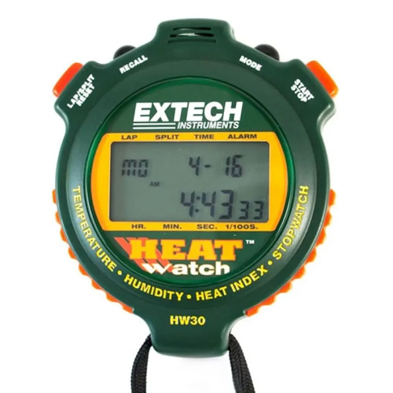 Extech HW30 Humidity and Thermometer Stopwatch