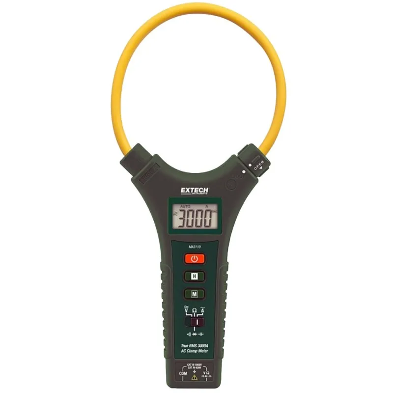 Extech MA3110NIST [MA3110-NIST] 3000A True RMS AC Flex Clamp Meter With NIST Calibration