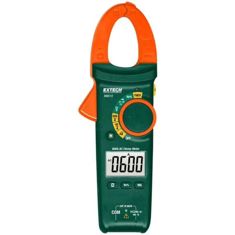 Extech MA-610 [MA610] 600A AC Clamp Meter + NCV