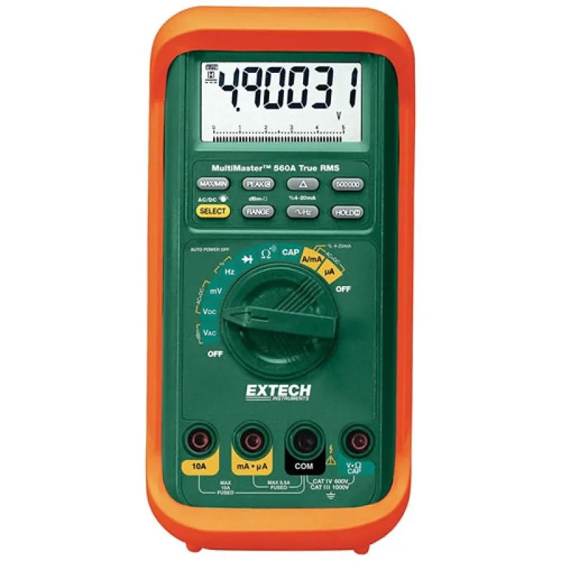 Extech MM560A [MM560A-NIST] MultiMaster® High-Accuracy Multimeter & NIST Calibration (DISCONTINUED SEE FLIR  DM90-NIST)
