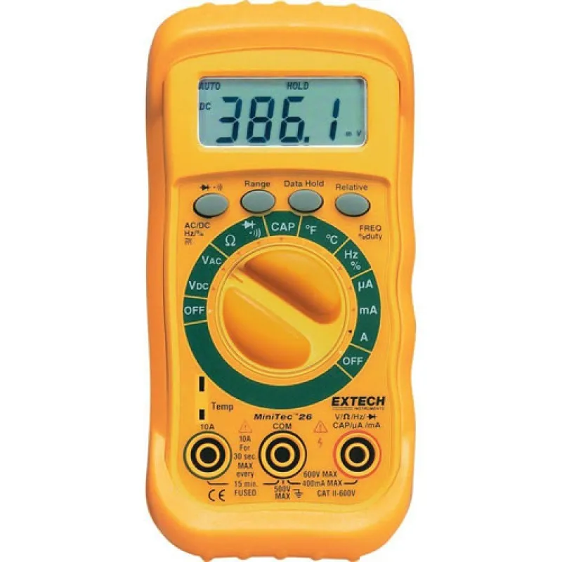 Extech MN26T MiniTec™ Autoranging Digital MultiMeter