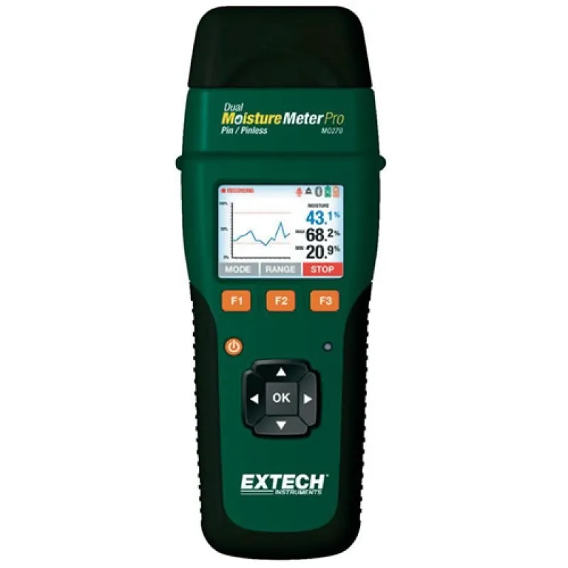 Extech MO270 Wireless Pin/Pinless Moisture Meter