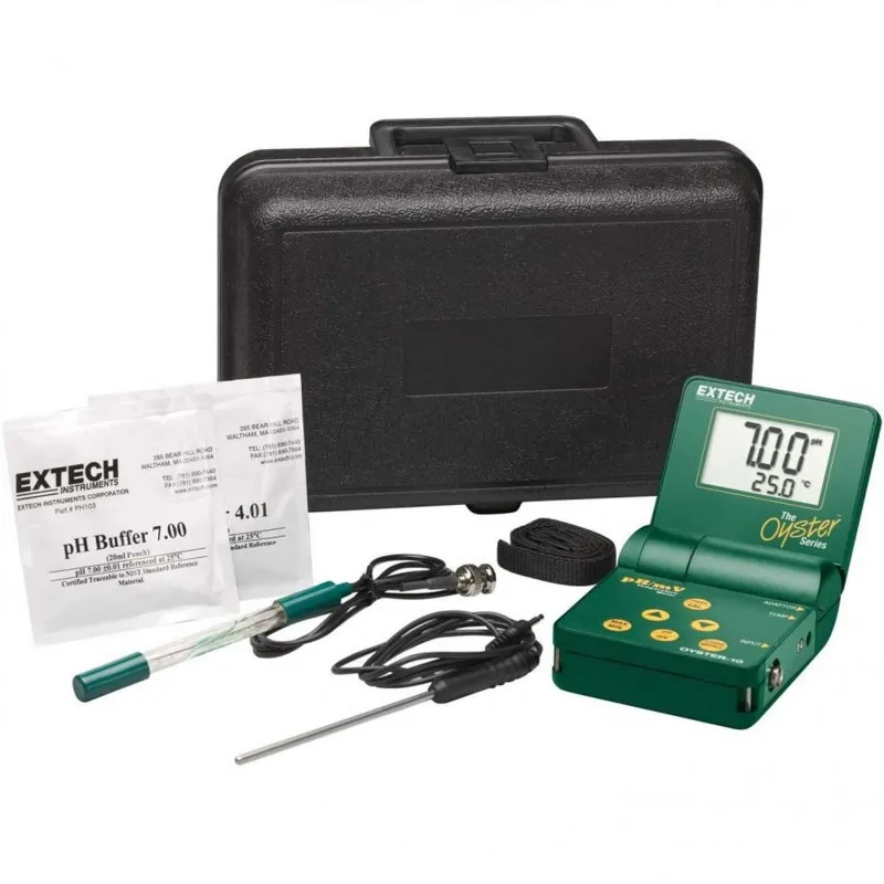 Extech Oyster-16 pH/mV/Temperature Meter Kit with RTD Temperature Probe