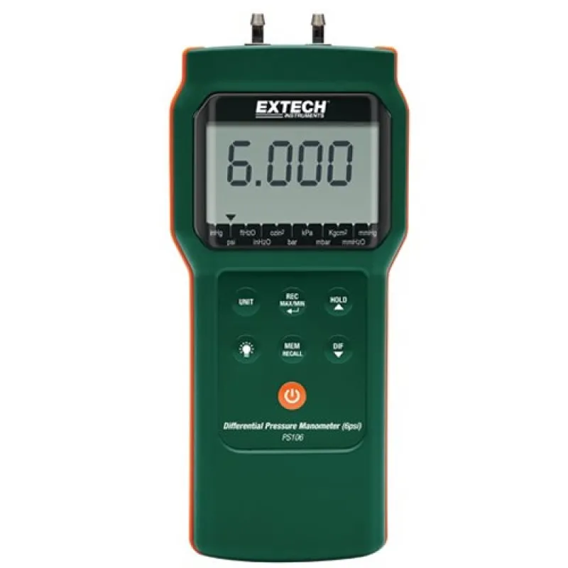 Extech PS106 [PS106] Differential Pressure Manometer (6psi)