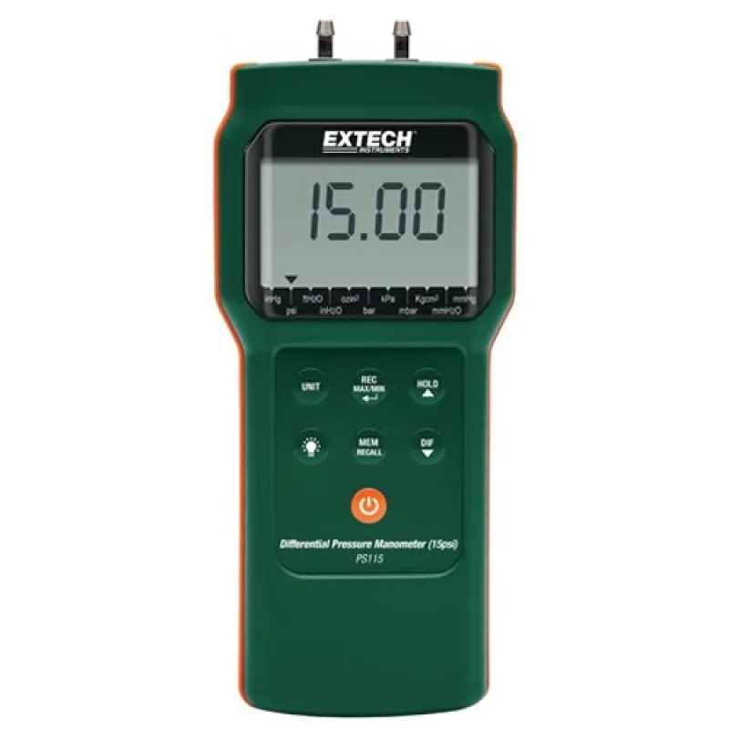 Extech PS115 [PS115] Differential Pressure Manometer (15psi)