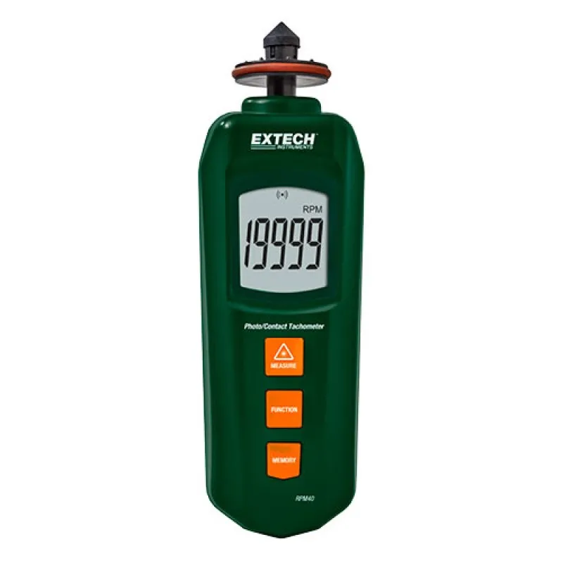 Extech RPM40 [RPM40] Combination Contact/Laser Photo Tachometer