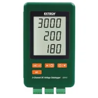 Extech SD910 3-Channel DC Voltage Datalogger
