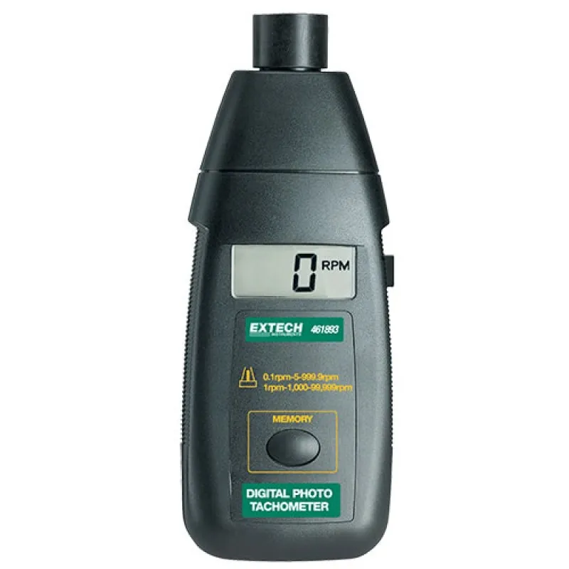 Extech 461893 [461893-NIST] Photo Tachometer, 99,999 rpm with NIST Calibration