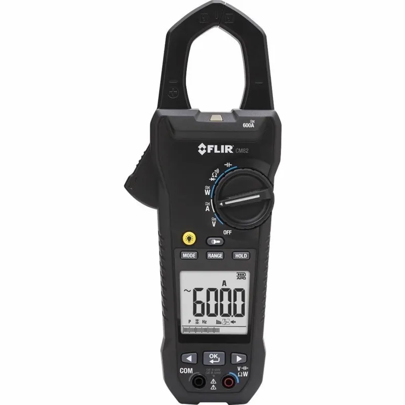 FLIR CM82NIST [CM82-NIST] 600A AC/DC True RMS Power Clamp, VFD Mode with NIST Calibration