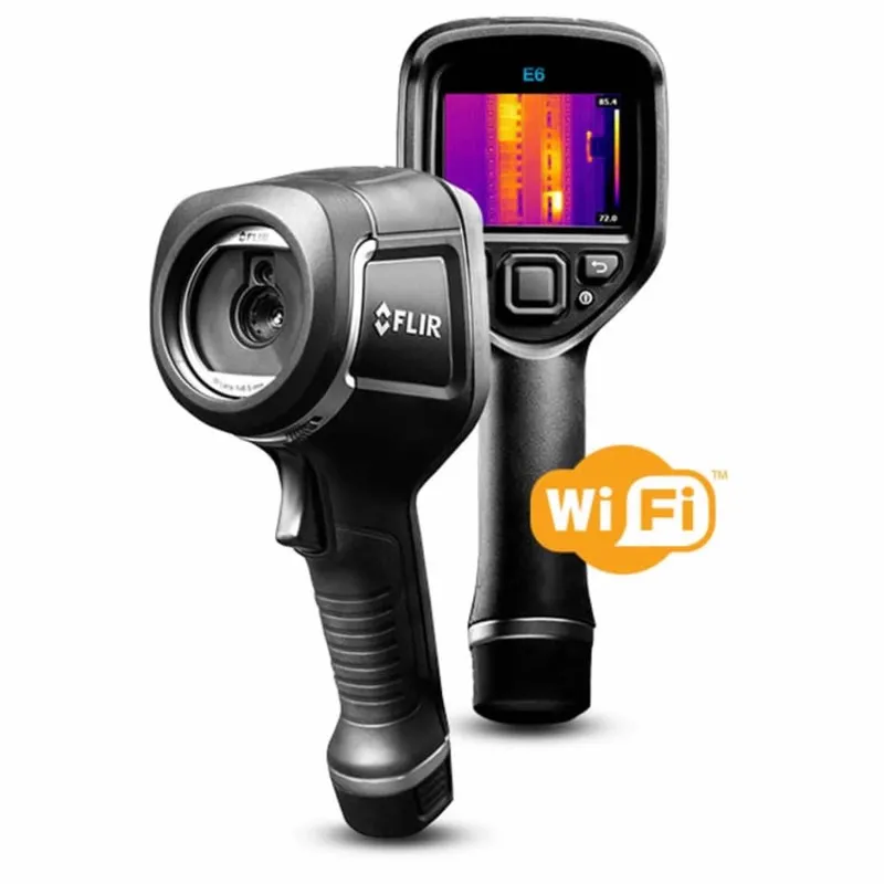 FLIR E6-XT [63907-0804] Infrared (IR) Camera with Extended Temperature Range -4 to 482°F (2 to 250°C)
