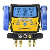 Fieldpiece SMAN460 [SMAN460] Four-Port Wireless Digital Manifold with Micron Vacuum Gauge