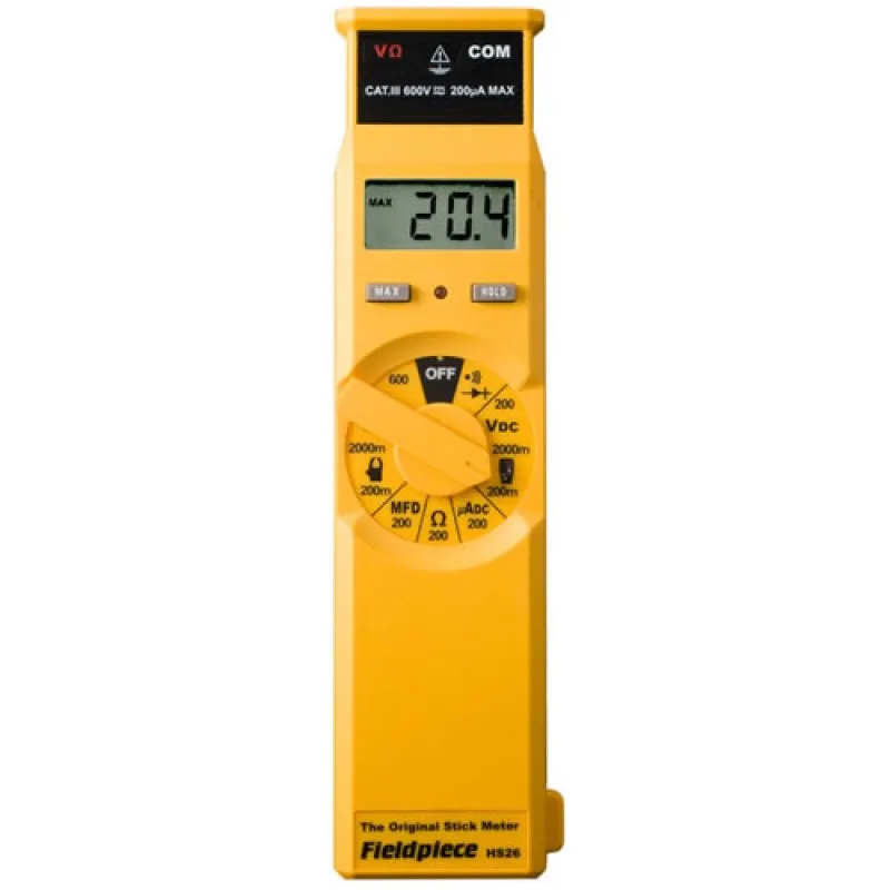 Fieldpiece HS26 "The Original" Stick Digital Multimeter