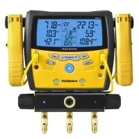 Fieldpiece SMAN340 [SMAN340] Three-Port Digital Manifold with Clamps