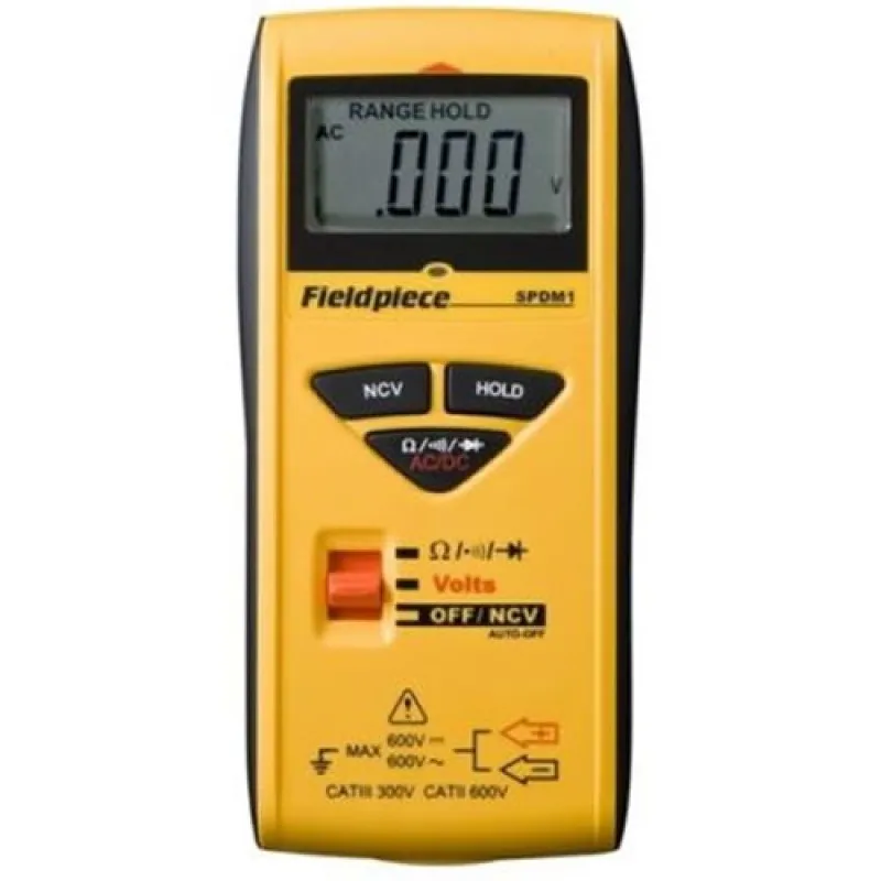 Fieldpiece SPDM1 Autoranging Pocket Digital Multimeter