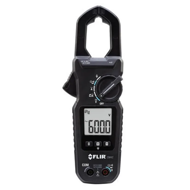 Flir CM42NIST [CM42-NIST] 600V/400A AC Digital TRMS Clamp Meter with NIST Calibration