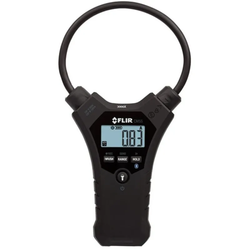 FLIR CM-55 [CM55] 3000A Flexible Clamp Meter with LCD and Bluetooth