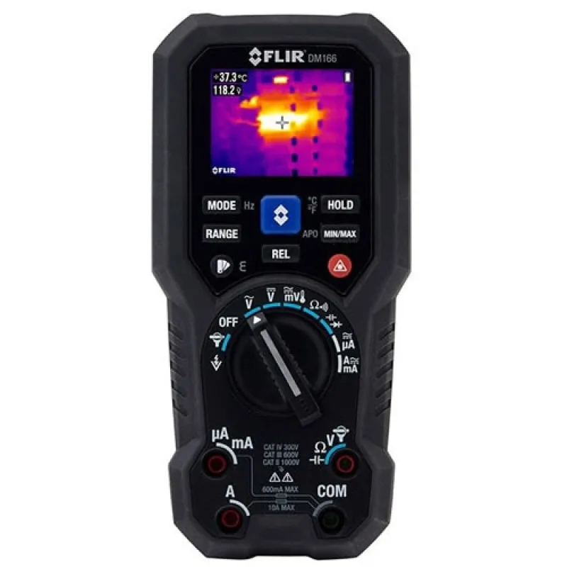 FLIR DM166-NIST True-RMS Thermal Imaging Multimeter with NIST Calibration