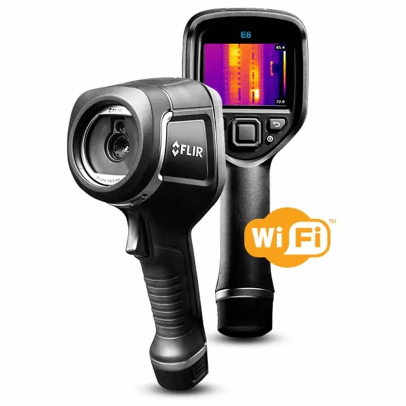 FLIR E8-XT [63908-0905] Infrared (IR) Camera with Extended Temperature Range -4 to 482°F (2 to 250°C)