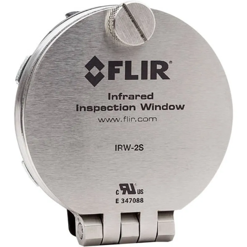 FLIR IRW-2S [19250-200] 2” Stainless Steel IR Window with Calcium Fluoride Crystal