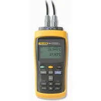 Fluke Calibration 1524 [1524-P1-256] Dual Channel Reference Thermometer with Datalogger
