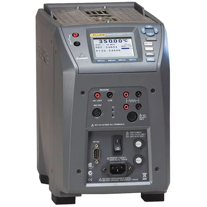 Fluke Calibration 9144 [9144] Field Dry-Well Metrology Temperature Calibrator 50 °C to 660 °C