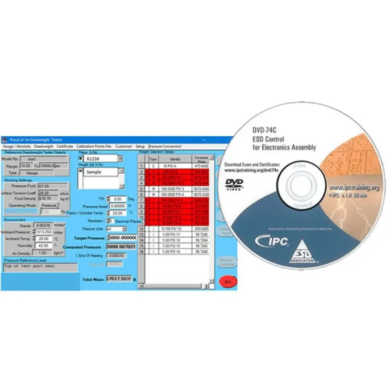 Fluke Calibration PressCal Pressure Calibration Software