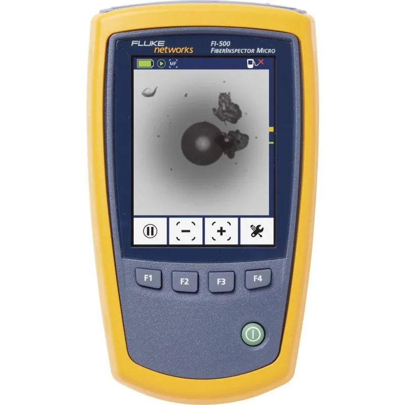 Fluke Networks FiberInspector [FI-500] Fiber Optic Inspection System with PortBright