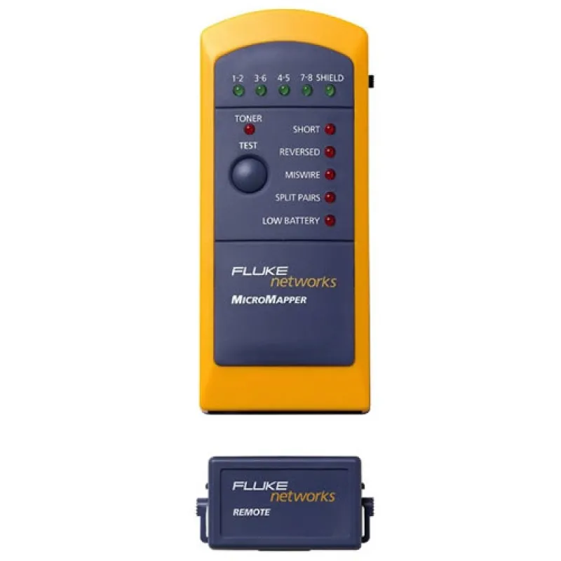 Fluke Networks MT [MT-8200-49A] Micromapper Twisted Pair Cable Tester