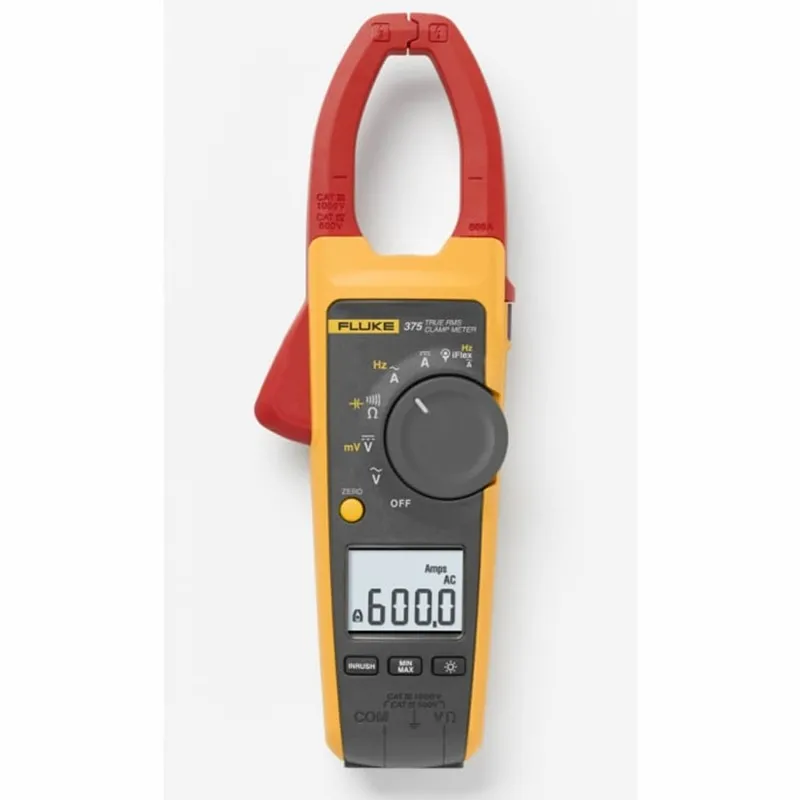 Fluke 375 [FLUKE-375] 600A/600V AC/DC True-RMS Clamp Meter *DISCONTINUED SEE FLUKE-375FC*