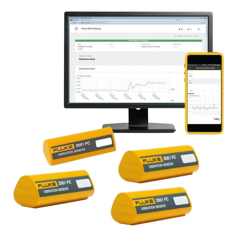 Fluke 3561 FC [FLK-3561 FC 3YR] Expansion Kit with 3 Years Fluke Connect Subscription