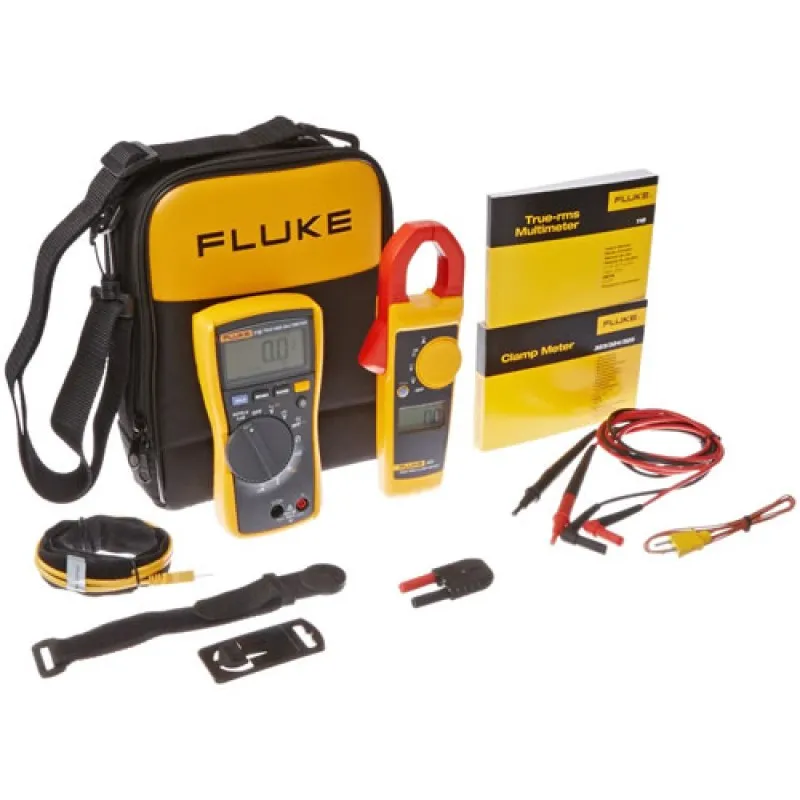 Fluke 116/323 KIT [FLUKE-116/323 KIT]  True-RMS AC / DC HVAC Multimeter with True-RMS AC/DC Clamp Meter Combo Kit