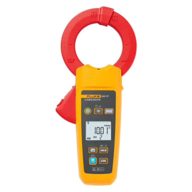Fluke 369 FC [FLUKE-369 FC] Wireless Leakage Current Clamp Meter with Fluke Connect 