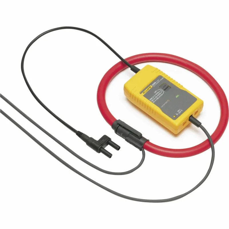 Fluke i2000 Flex AC Current Flex Clamp/Banana Plugs, 20A-2000A AC Switchable