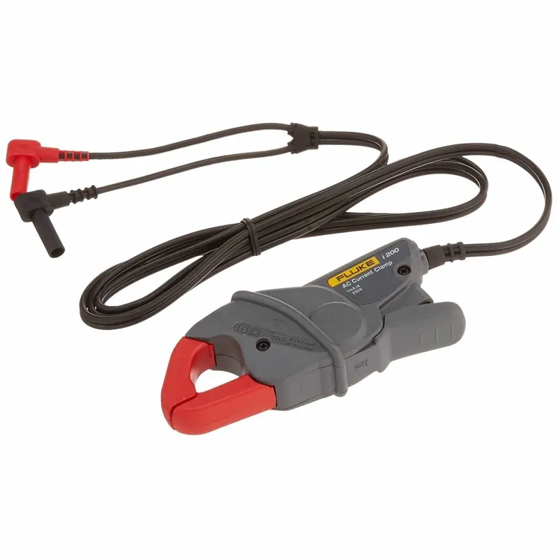 Fluke i200 AC Current Clamp/Banana Plugs, 0.5A-240A AC