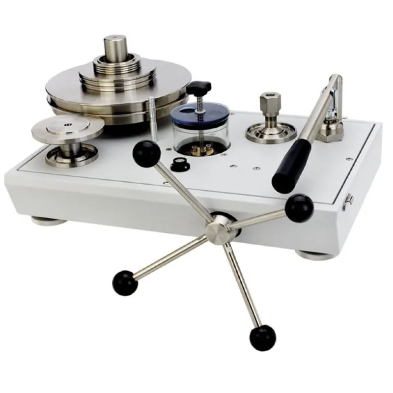 Fluke Calibration P3100 [P3111-1] Hydraulic Deadweight Testers, Oil, Single PCU, 1 to 35 Bar