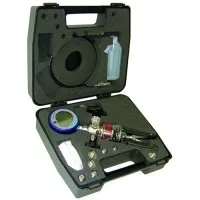 Druck PV212 [PV212-23-104-N-16A] Hydraulic Test Kit with PV212 Hand Pump 15,000 psi, DPI 104 Gauge 1000 psi (70 bar) Absolute, NPT Adaptors, PRV, Hose & Case
