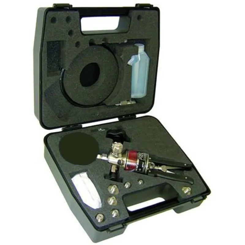 Druck P212 [PV212-22-TK-N] Hydraulic Hand Pump Test Kit, 0 to 10,000 psi, w/ NPT Adaptor Kit, Hoses, and Carrying Case