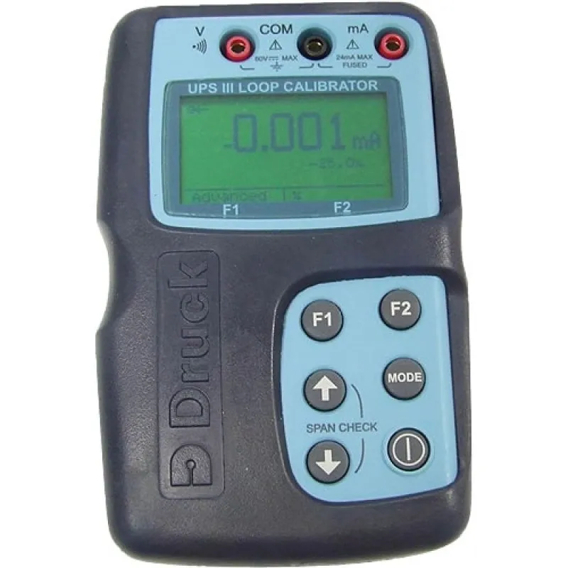GE Druck UPS III [UPS-III] mA and Voltage Calibrator*DISCONTINUED*