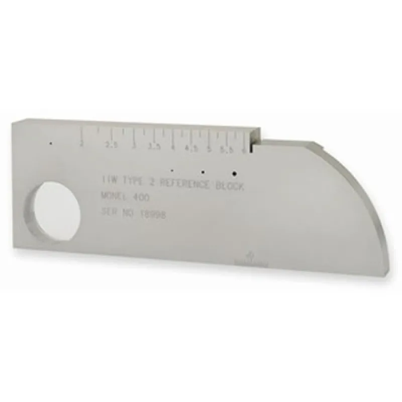 Waygate Technologies Krautkramer 2 IIW [118-540-280] IIW Type 2 Calibration Block Carbon Steel - Inch