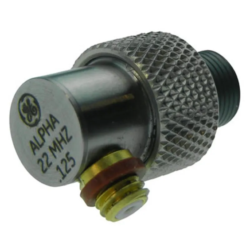 Waygate Technologies Krautkramer ALPHA DFR-P [113-118-661] Plastics Delay Line Probe 20 MHz x 0.3 Inch Contact Dia