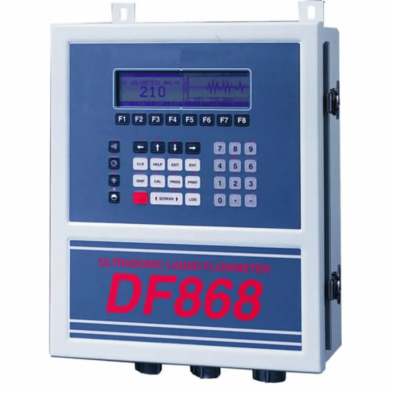 GE Panametrics DigitalFlow DF868 [DF868-2-21-10000-0-0] Two Channel Ultrasonic Flow Meter 220 to 240 VAC
