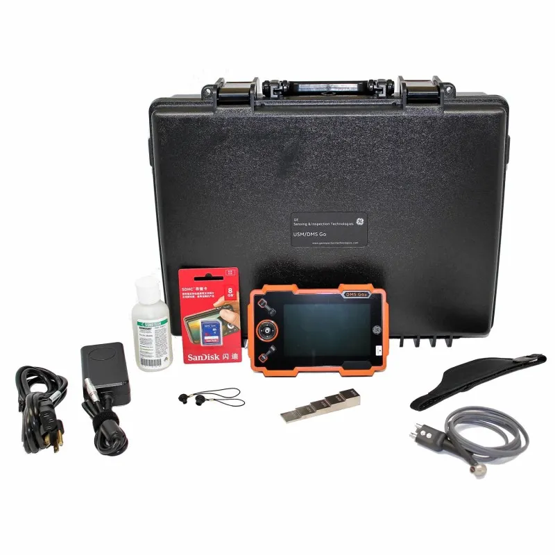 GE Inspection Technologies DMS Go+ Standard [DGOPLUS-2] Ultrasonic Thickness Gauge w/ A & B Scan and Data Recorder w/ Complete Package 2