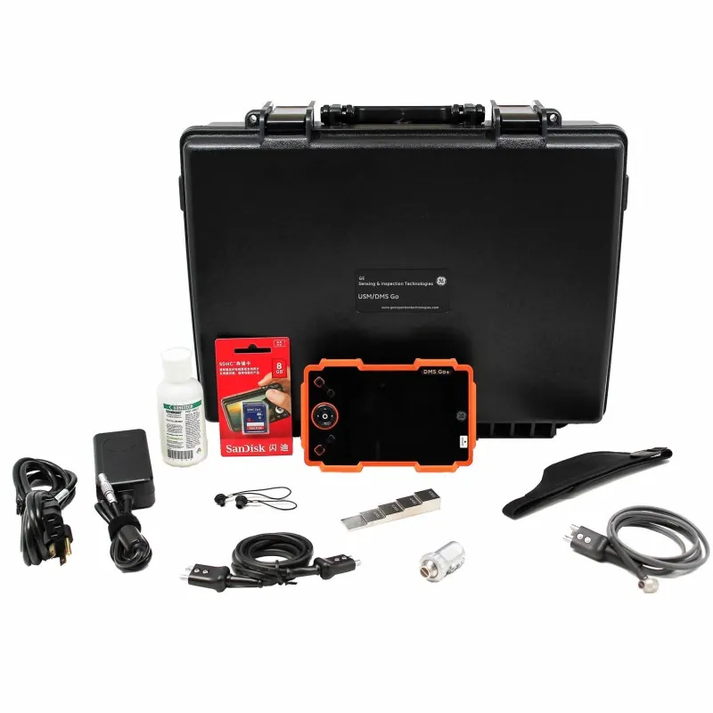 GE Inspection Technologies DMS Go+ Basic [DGOPLUSBASIC-3] Ultrasonic Thickness Gauge w/ A & B Scan and Data Recorder and Complete Package 3