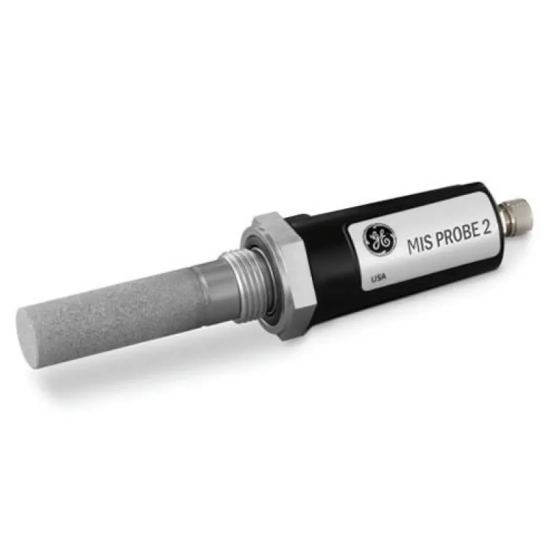 Panametrics MISP2 [MISP2-2W-000-00000] Aluminum Oxide Probe with 3/4" Mount Straight Thread Process Connection w/O-Ring Seal, Sheet Stainless Steel End Cap/Shield, Standard Cal with -110 to +20C Dew/Frost Point Data